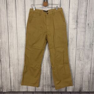 Mountain Khakis Men's W34 x L30 Tan Canvas Cotton Relaxed Fit Khaki Pants